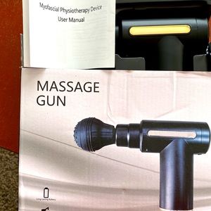 Never used massage gun